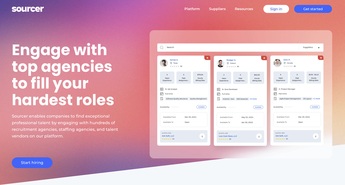 Sourcer product image